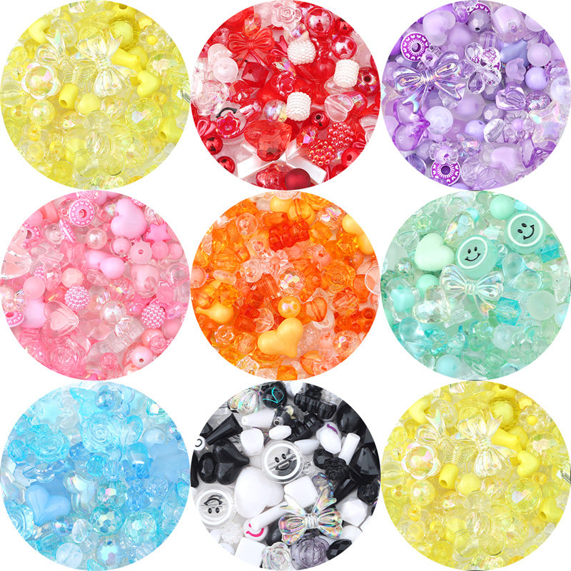 Cuentas de brocheta de estilo acrílico acrílico al por mayor